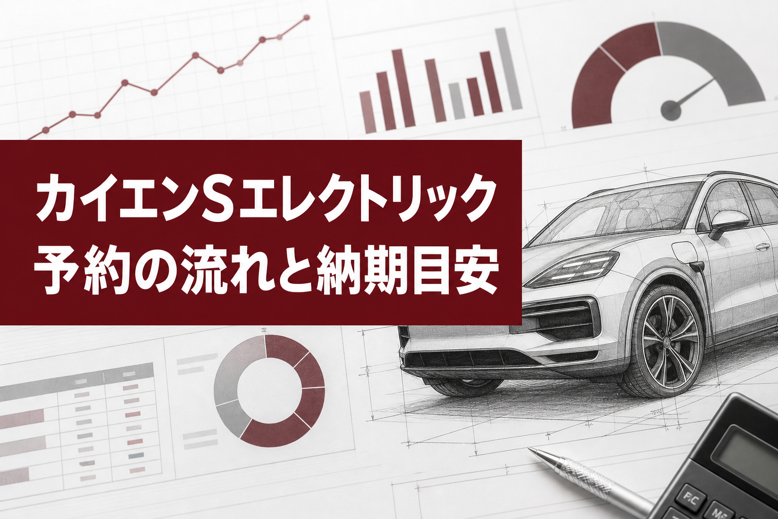 カイエンSエレクトリック予約の流れと納期目安
