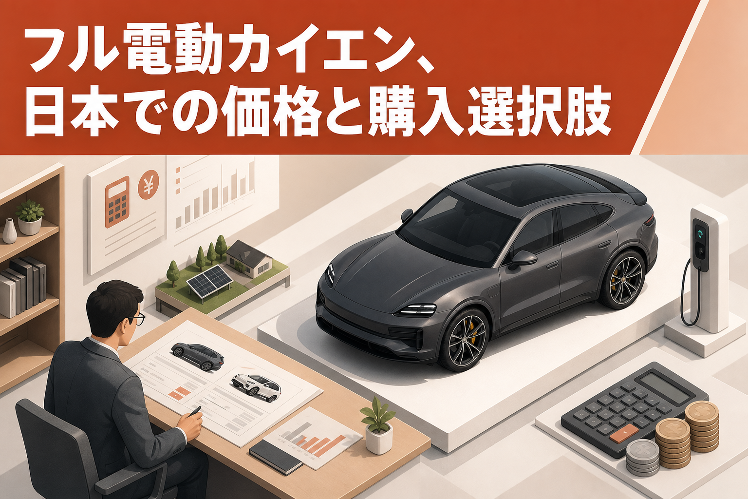 フル電動カイエン、日本での価格と購入選択肢