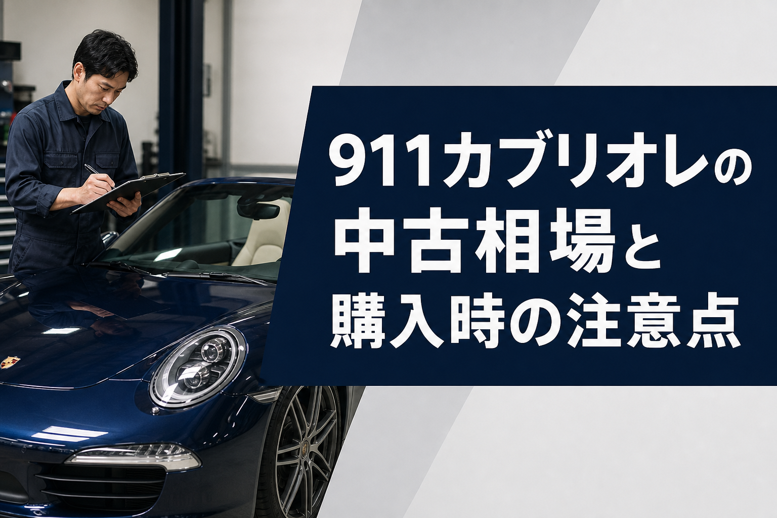 911カブリオレの中古相場と購入時の注意点