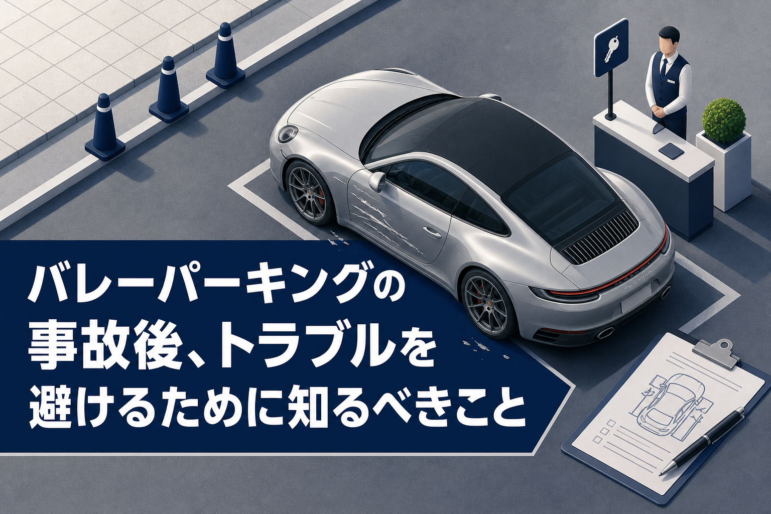 バレーパーキングの事故後、トラブルを避けるために知るべきこと
