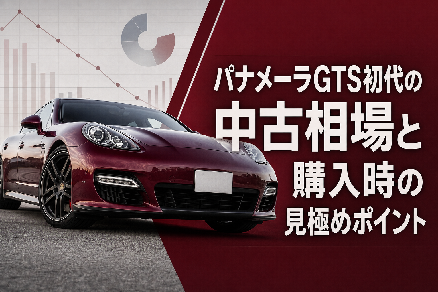 パナメーラGTS初代の中古相場と購入時の見極めポイント