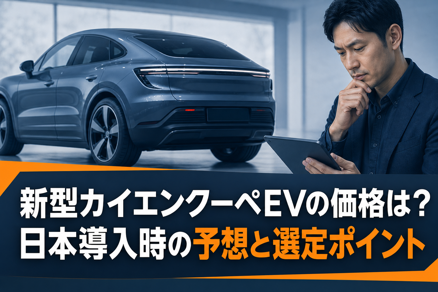 新型カイエンクーペEVの価格は？日本導入時の予想と選定ポイント
