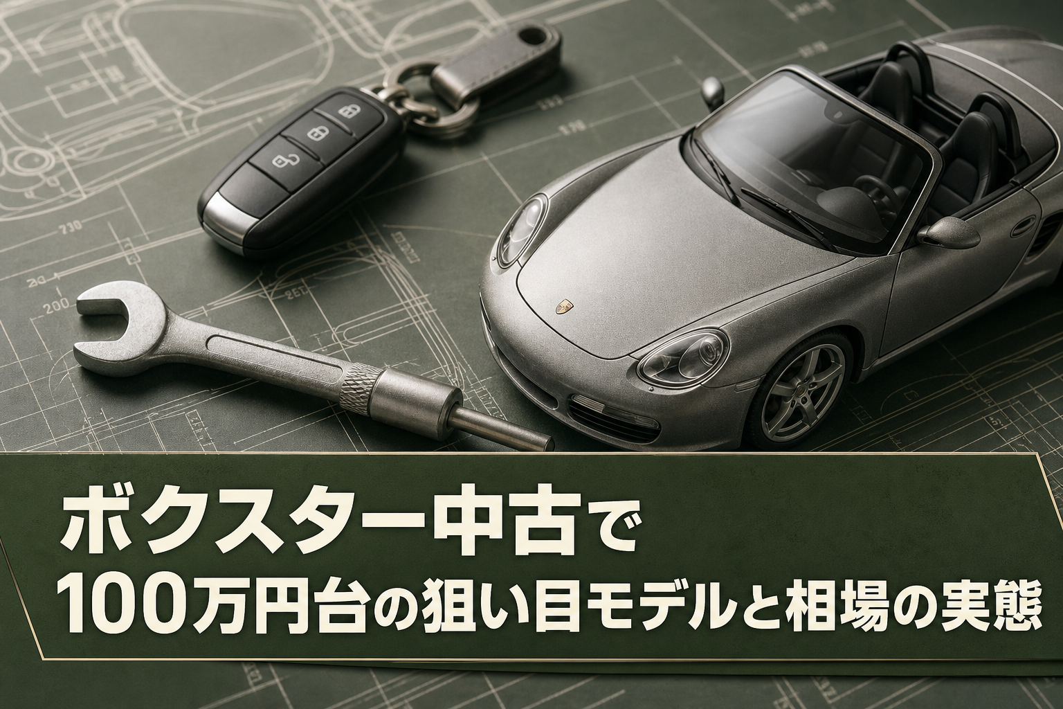 ボクスター中古で100万円台の狙い目モデルと相場の実態